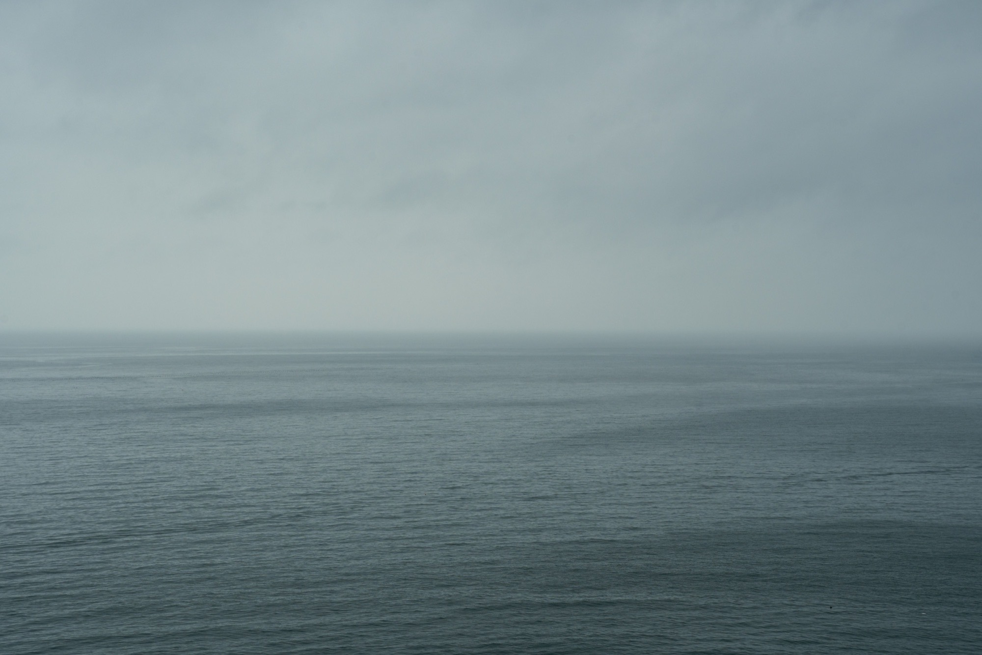 Ocean horizon at dawn — the morning after it ends, the sun still comes up